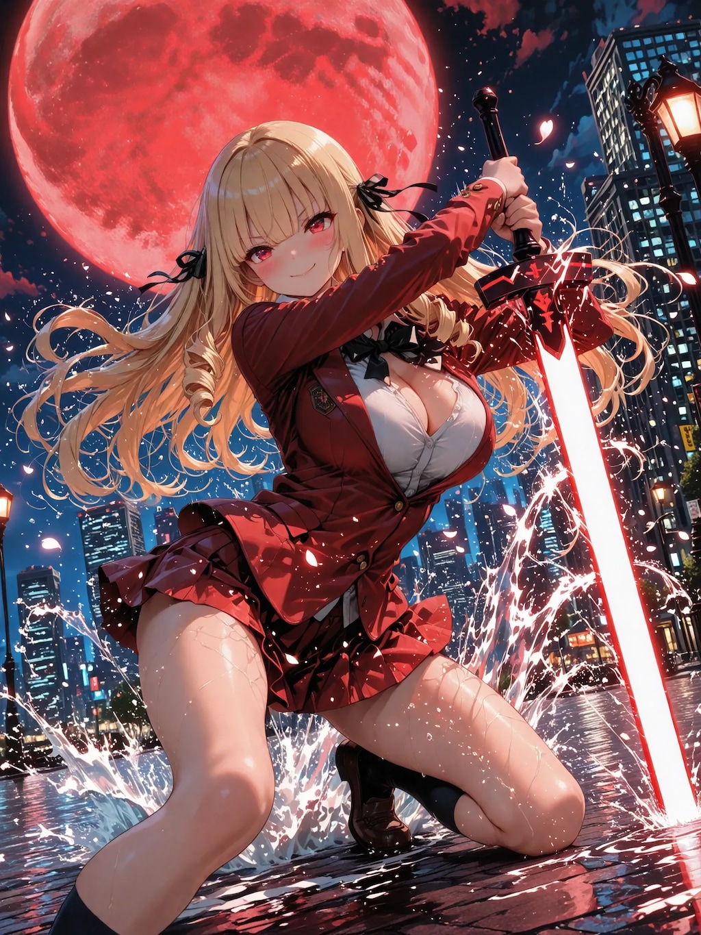 聖剣を所持する彩夏✨