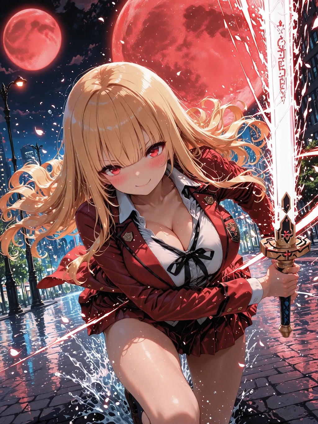 聖剣を所持する彩夏✨