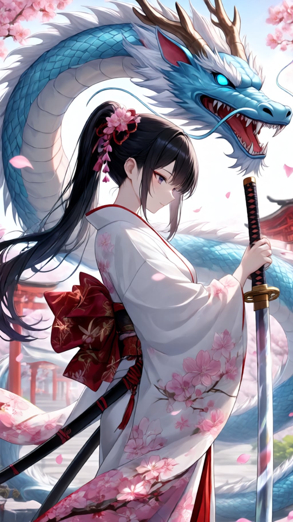 剣人女子＆東洋龍