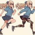 義足の女子校生 5枚目