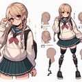 義足の女子校生 6枚目