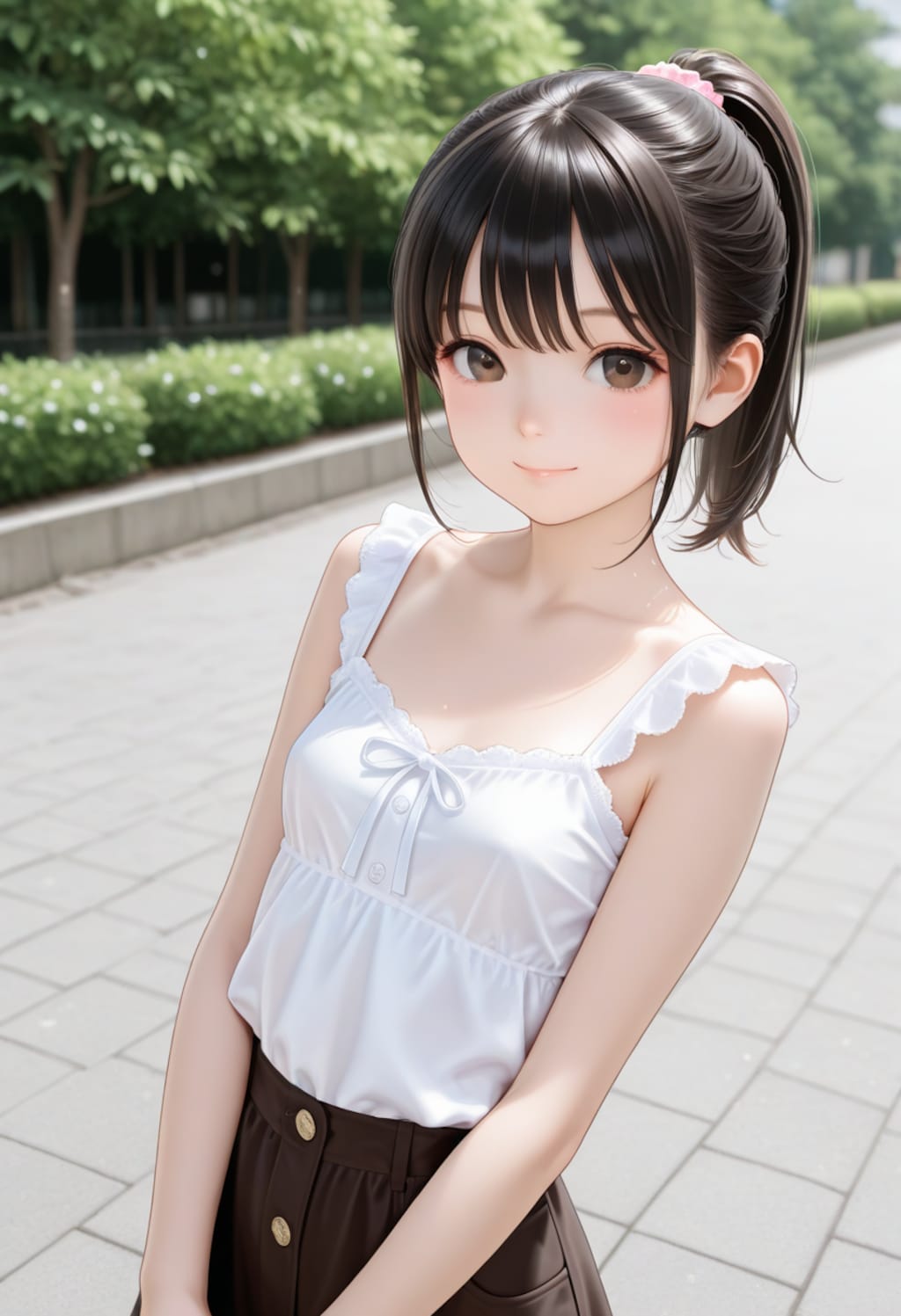 ポニテの少女(2)