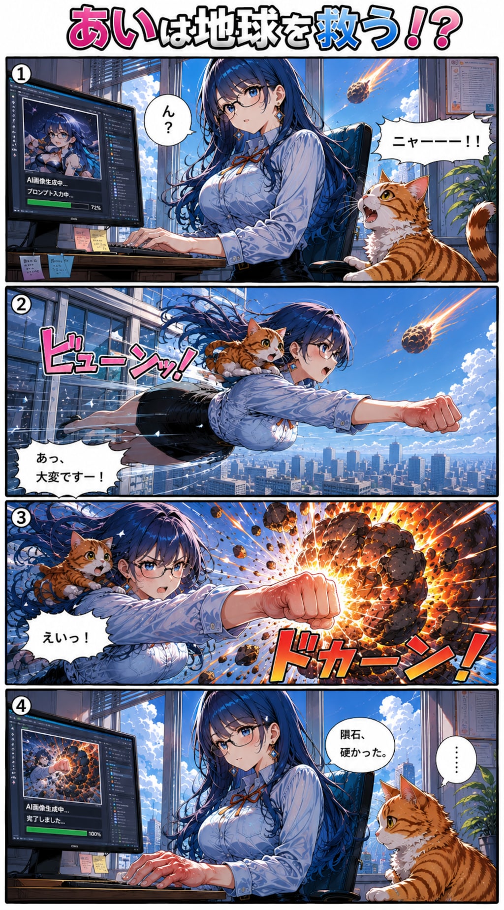 あいは地球を救う！？