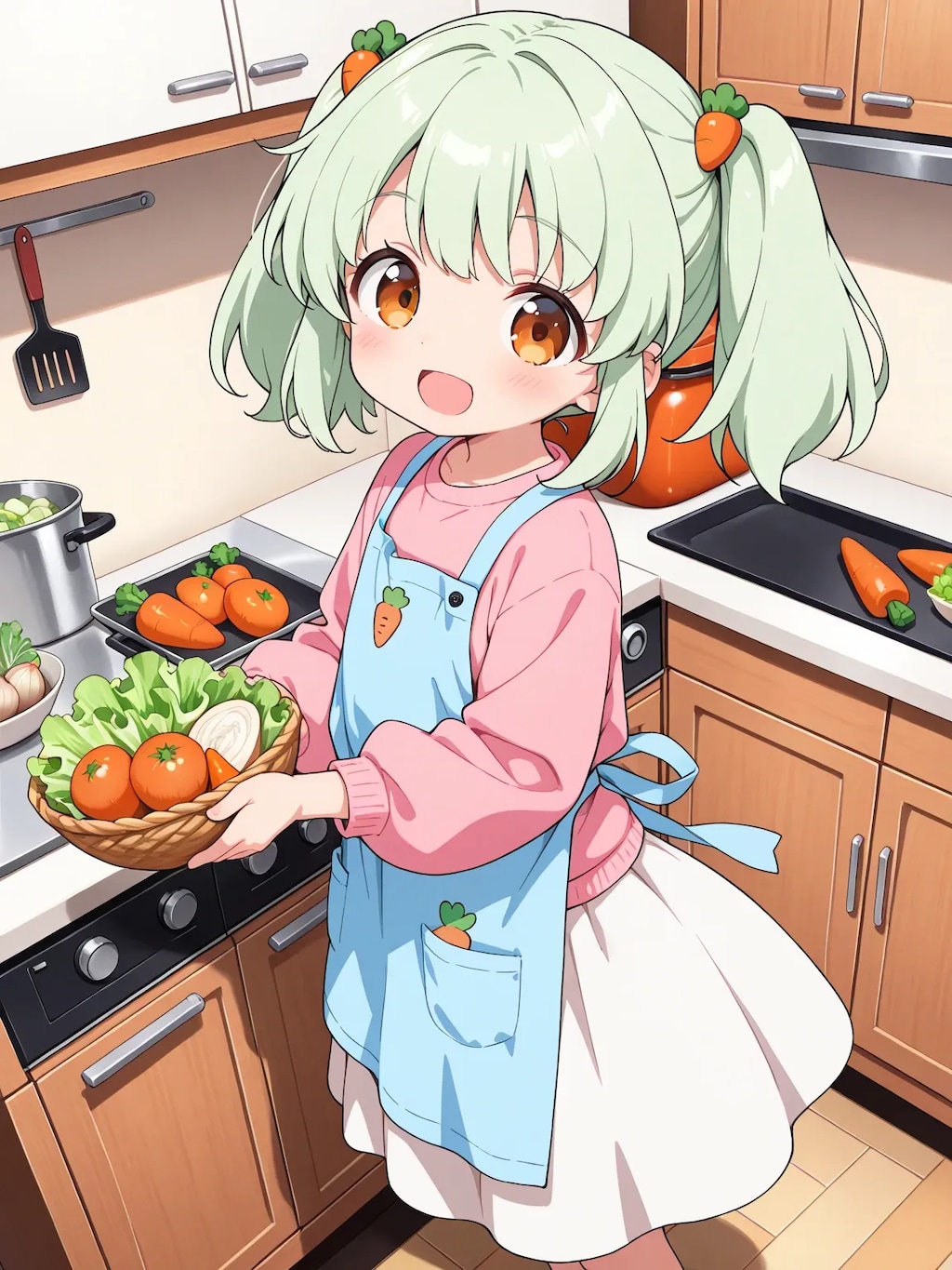 りおちゃんの料理教室？