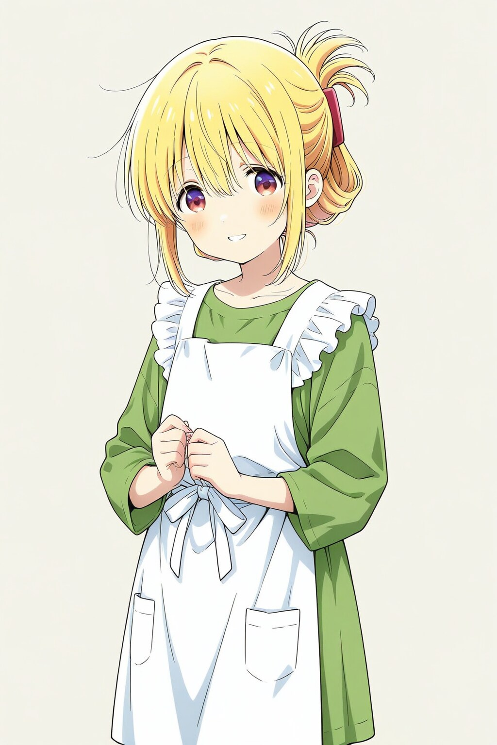 エプロン 24歳女性