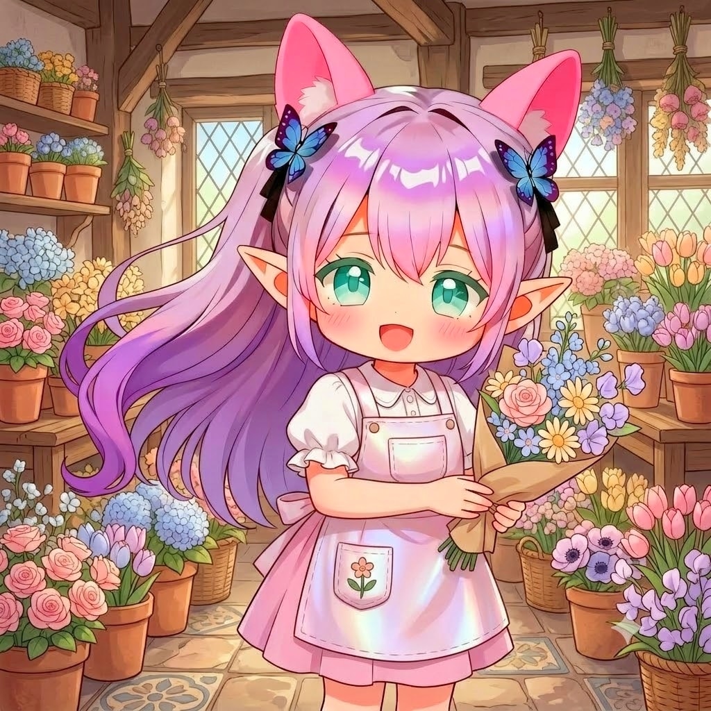 けもみみ花屋（つけ耳）