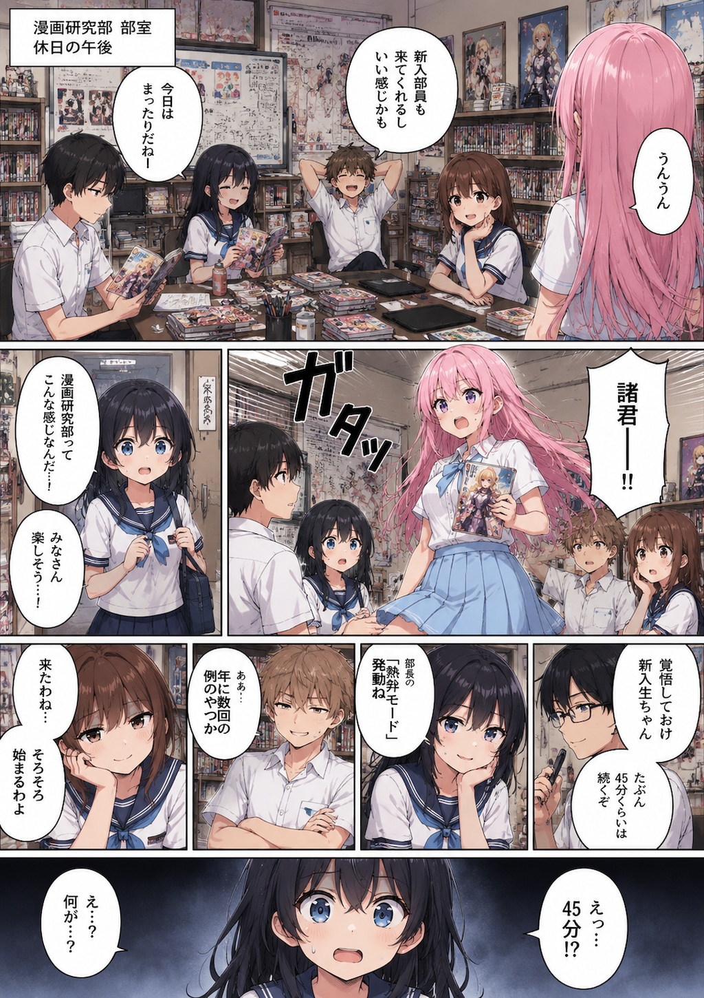 諸君　私はマンガが好きだ