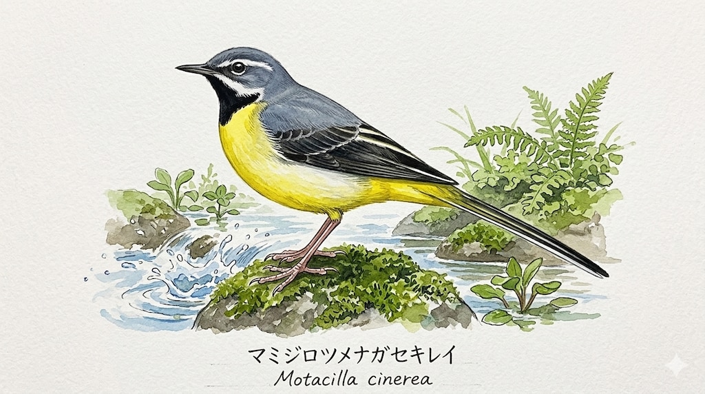 鳥(水彩画)(Gemini)(132)