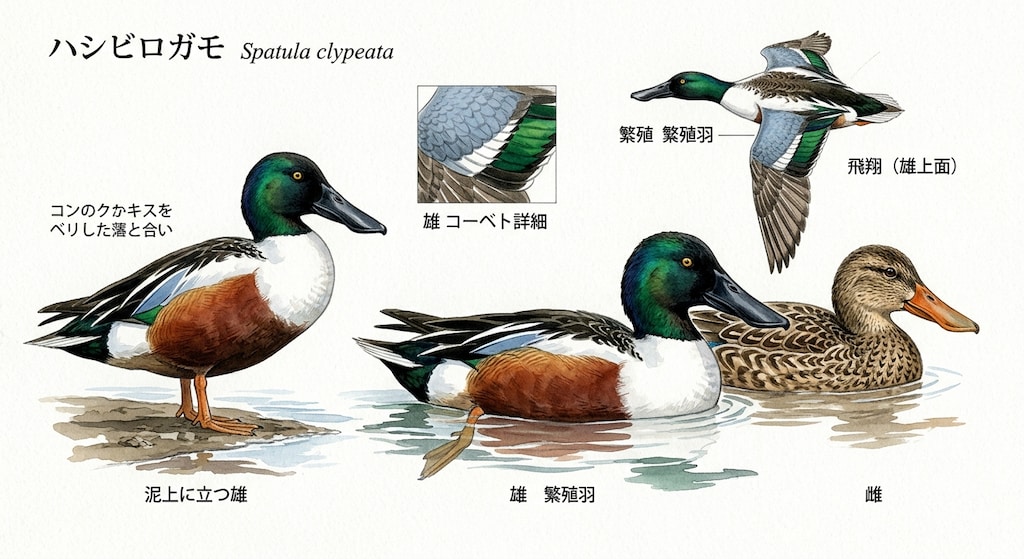 鳥(水彩画)(Gemini)(132)