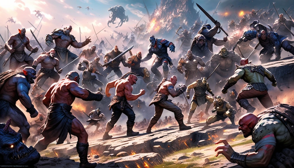 異世界SOS!!『各地で異形の魔物が発生！　ちちぷい戦士達の救援を求む！！』