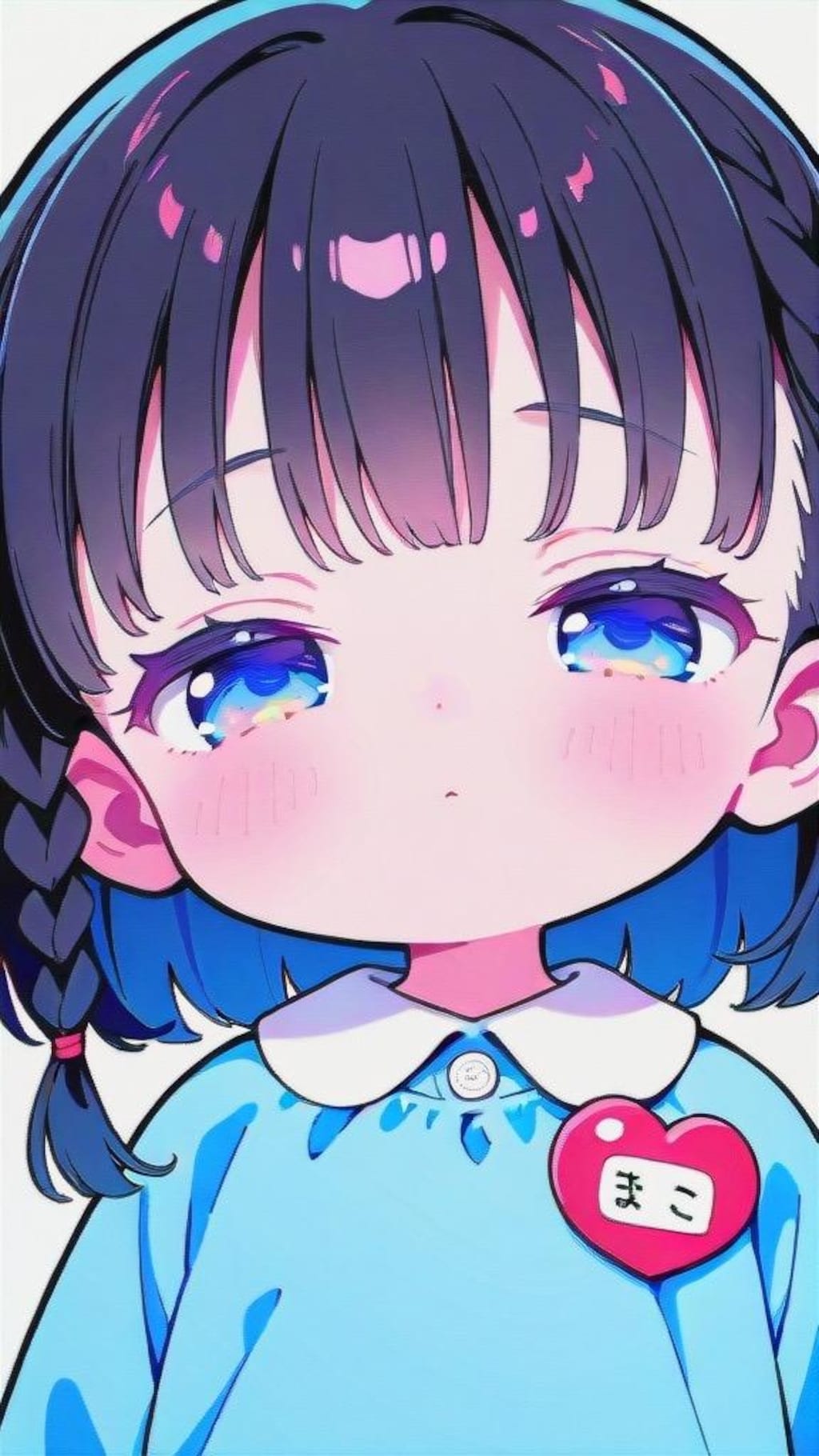 じーっ