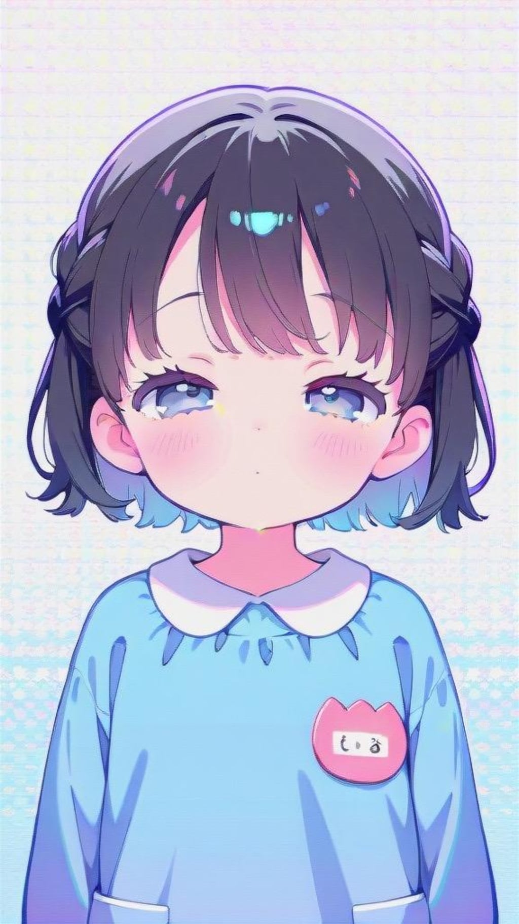 じーっ