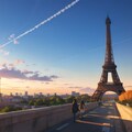 夕焼けのエッフェル塔🗼 5枚目