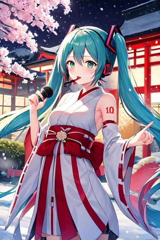 初音ミク神社ライブ
