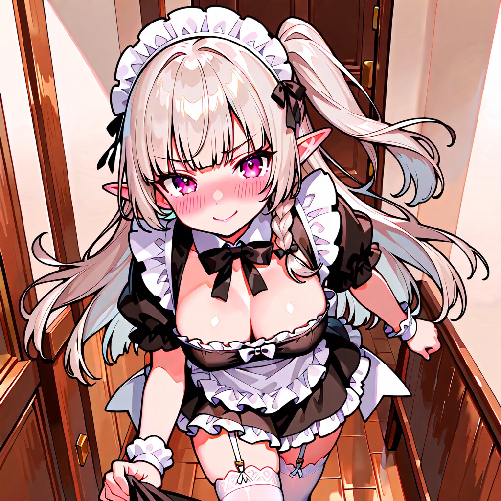 ツンデレエルフメイド