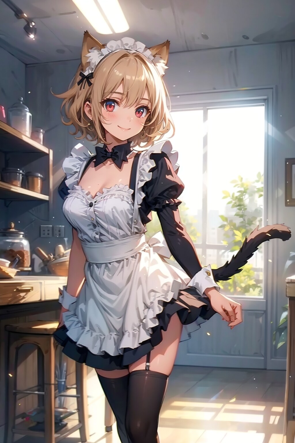ここはお客様が入っては駄目ニャの。