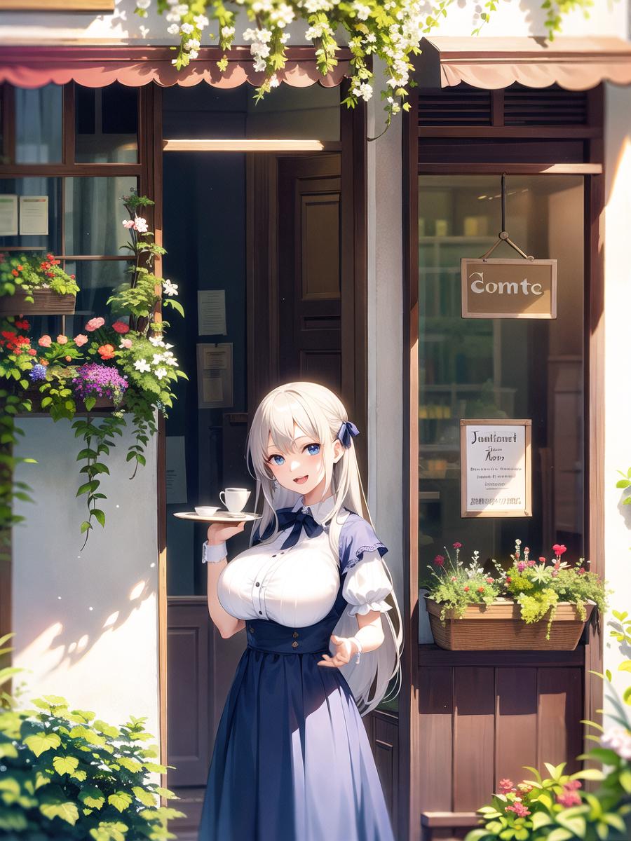 花屋のお姉さん