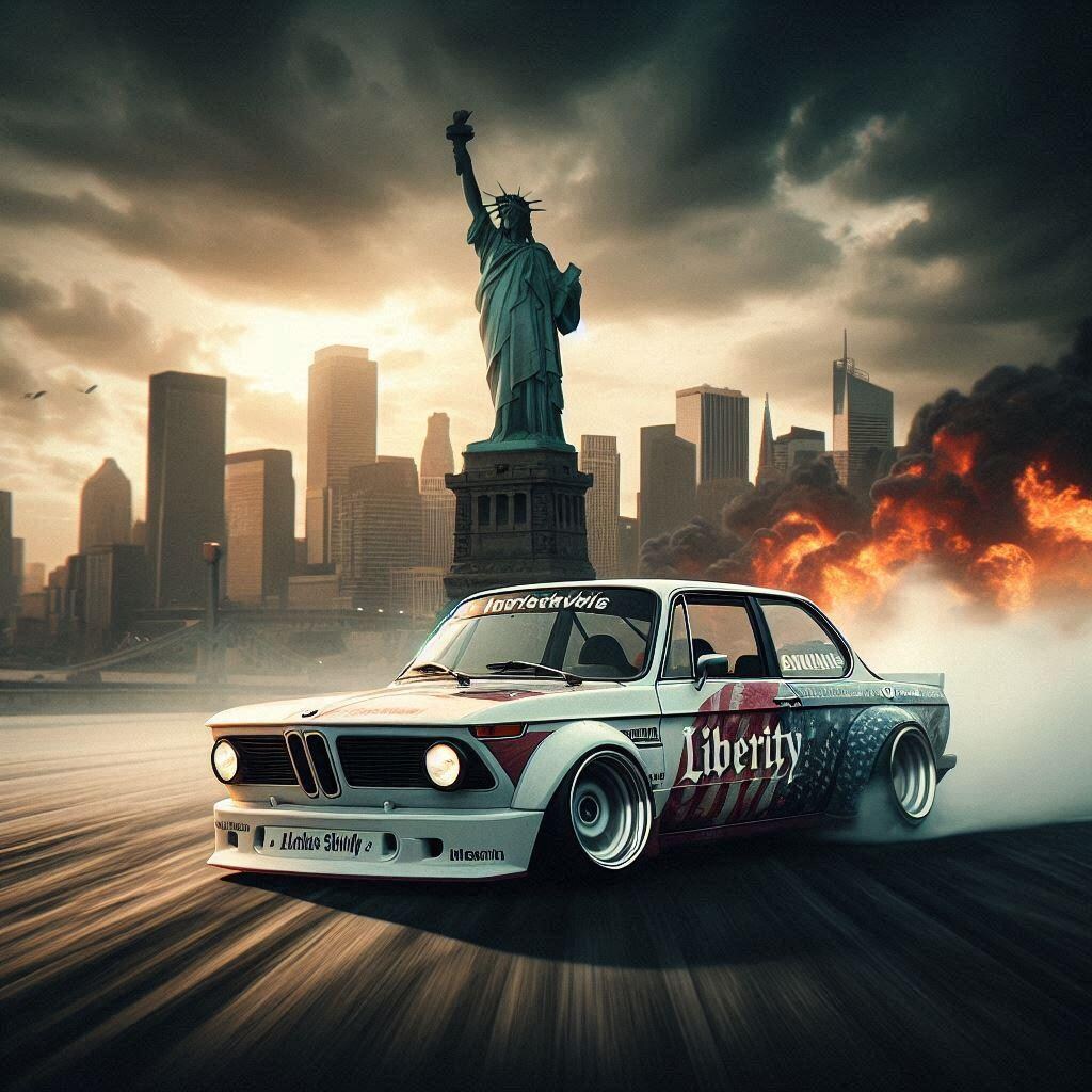 リバティーウォークBMW 2002