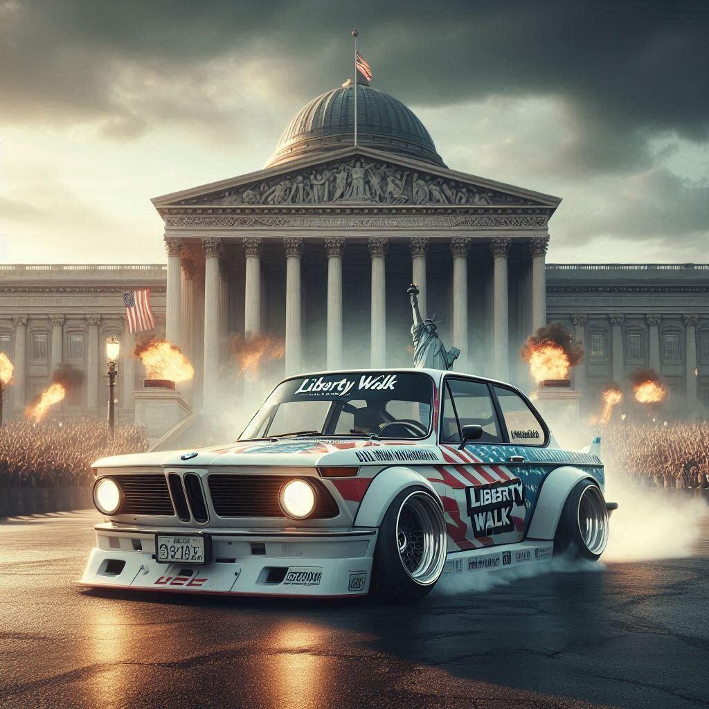 リバティーウォークBMW 2002