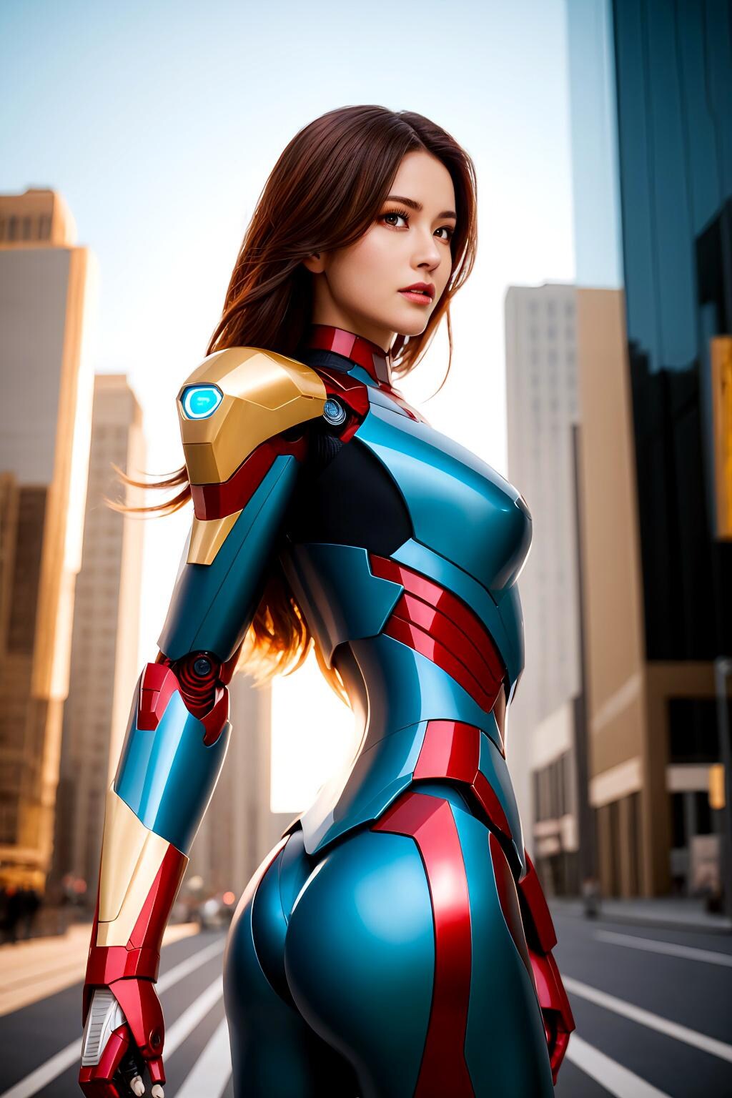 パワードスーツ女子　GARNET