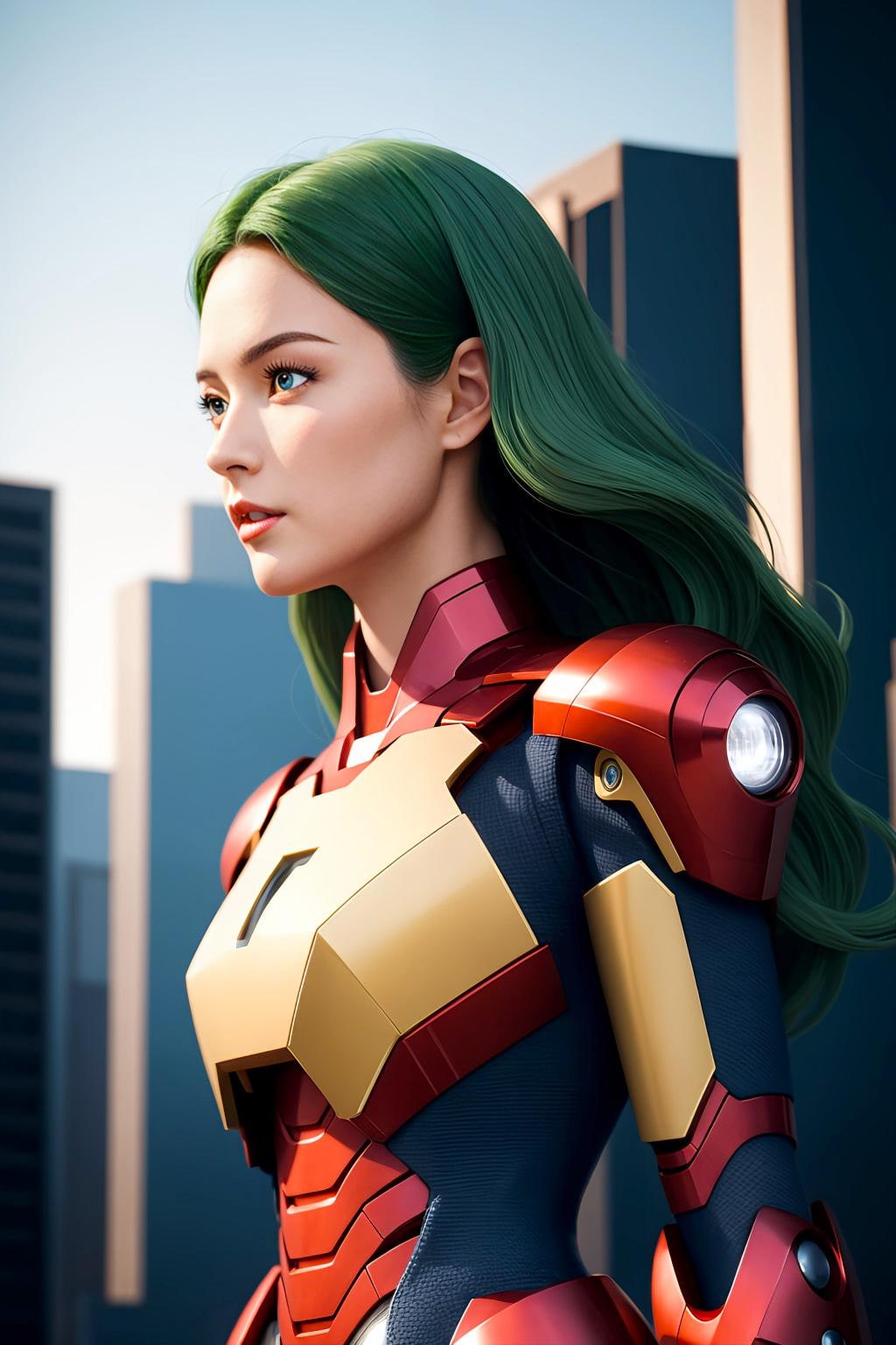 パワードスーツ女子　GARNET