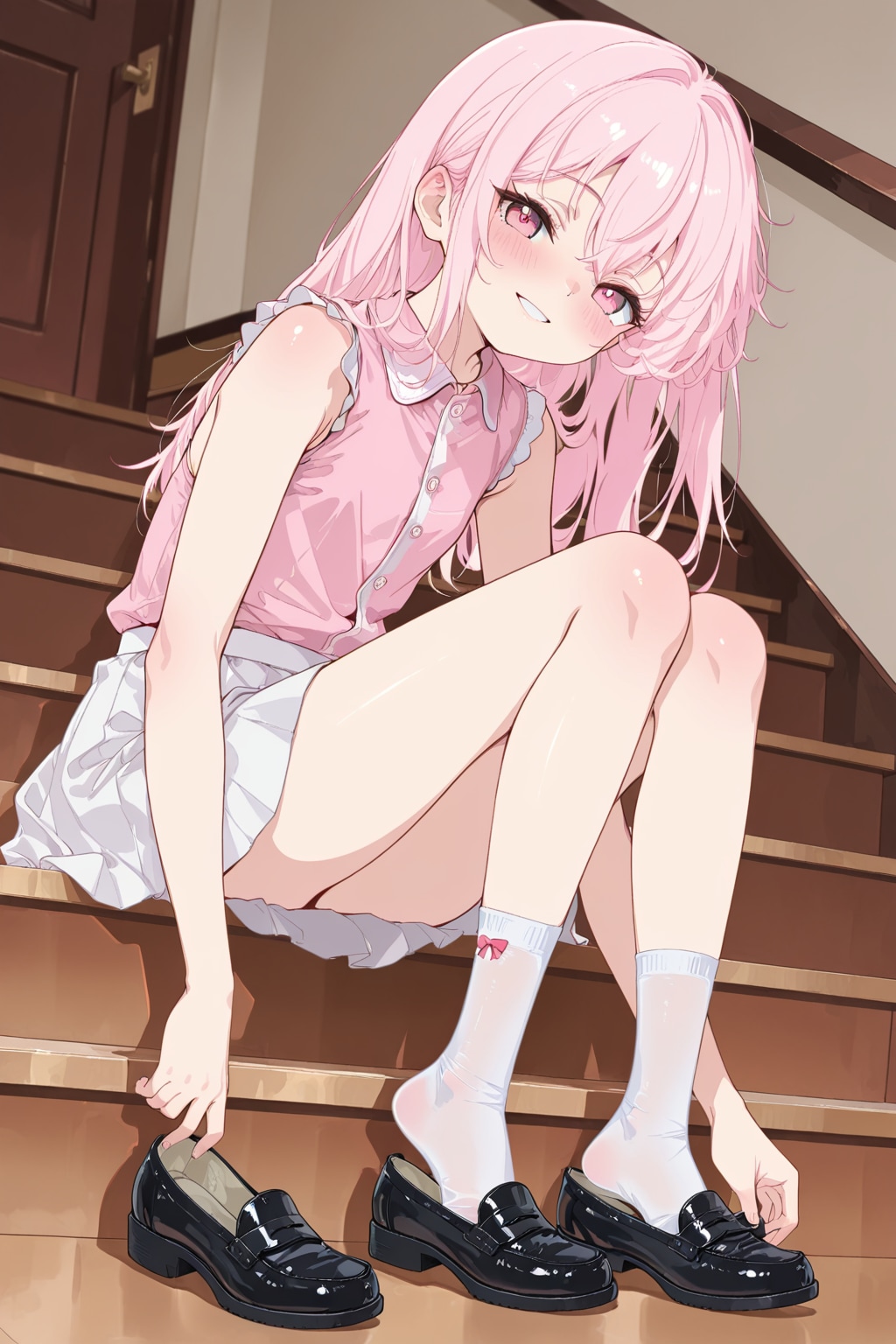 APRICOTでローファーな娘