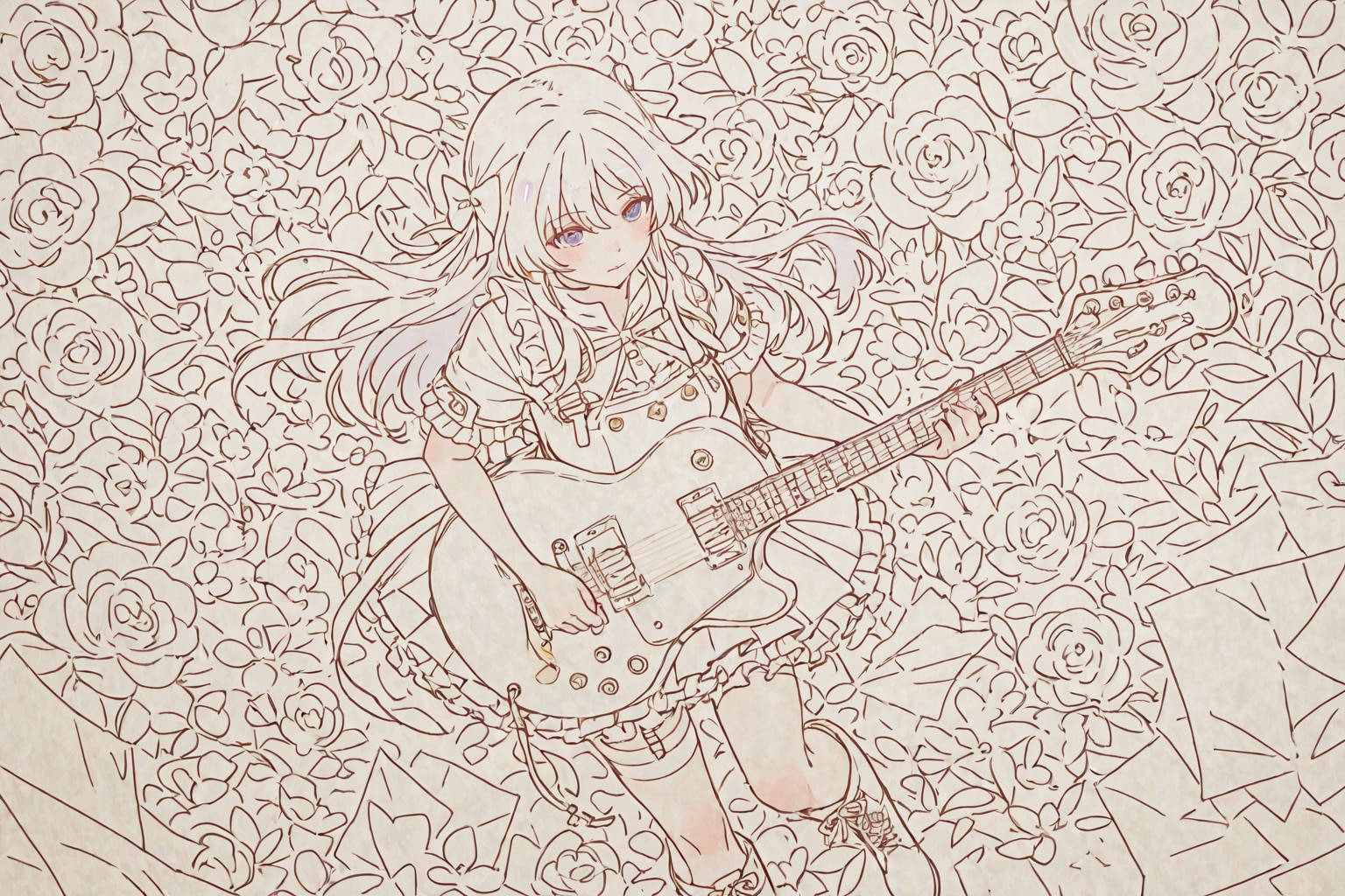 ギター少女 | の人気AIイラスト・グラビア