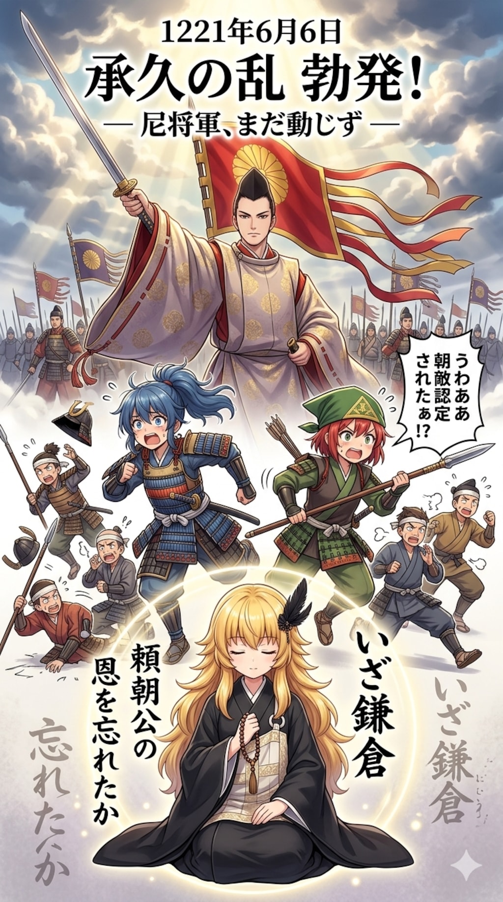6月6日は承久の乱勃発の日