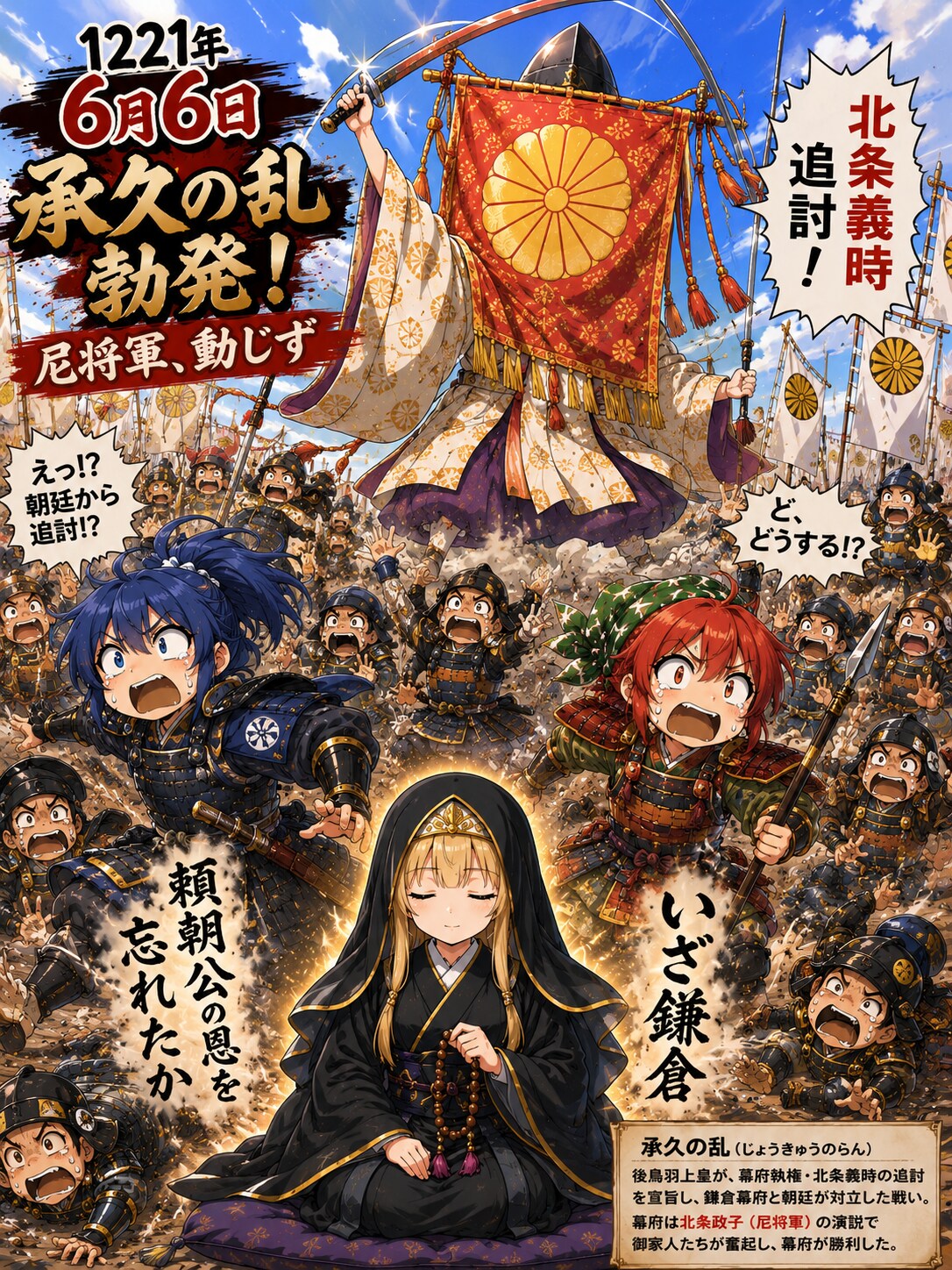 6月6日は承久の乱勃発の日