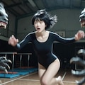 深夜の体育館（陽動作戦） 03 2枚目