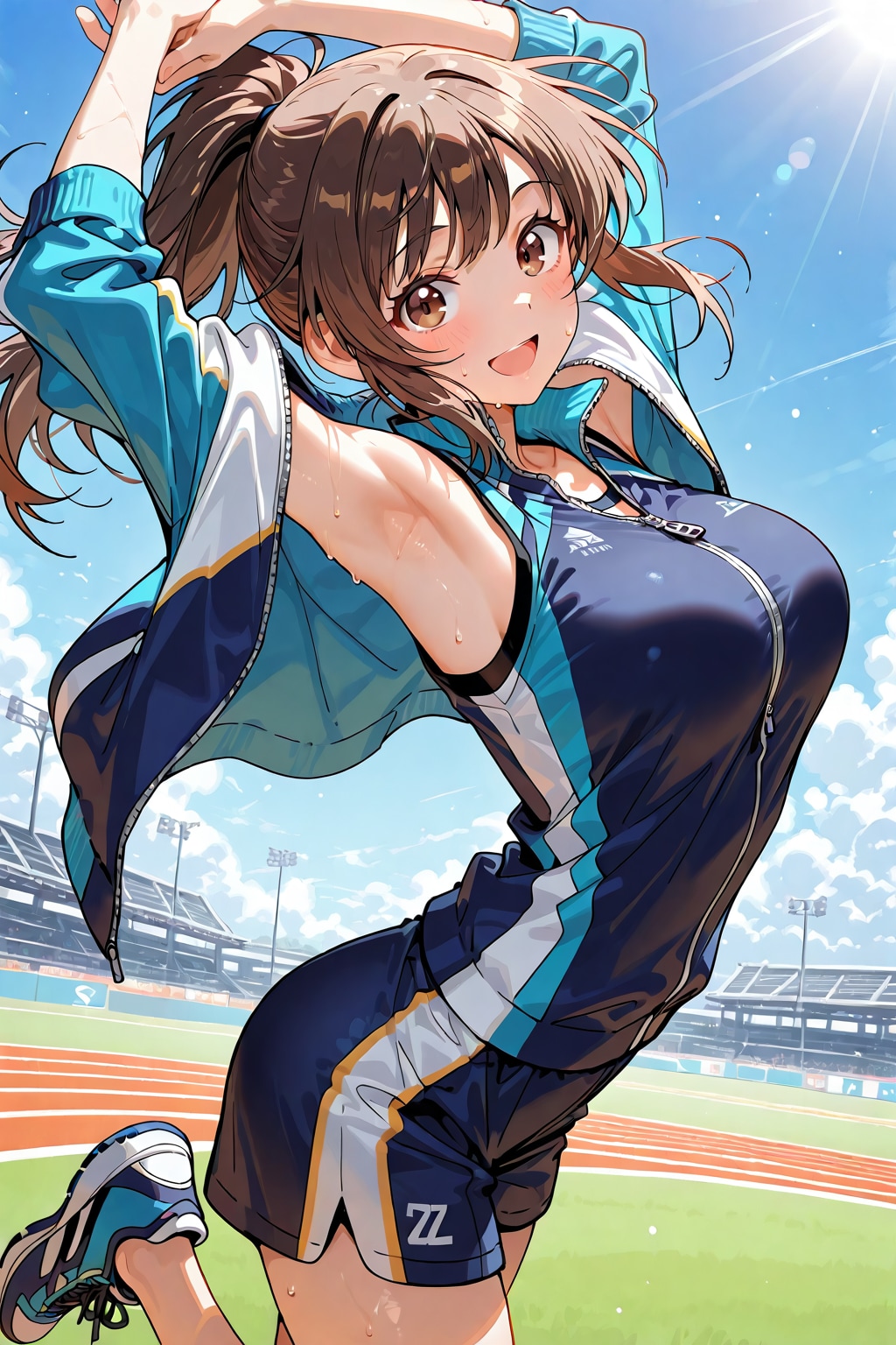 袖なしジャージ
