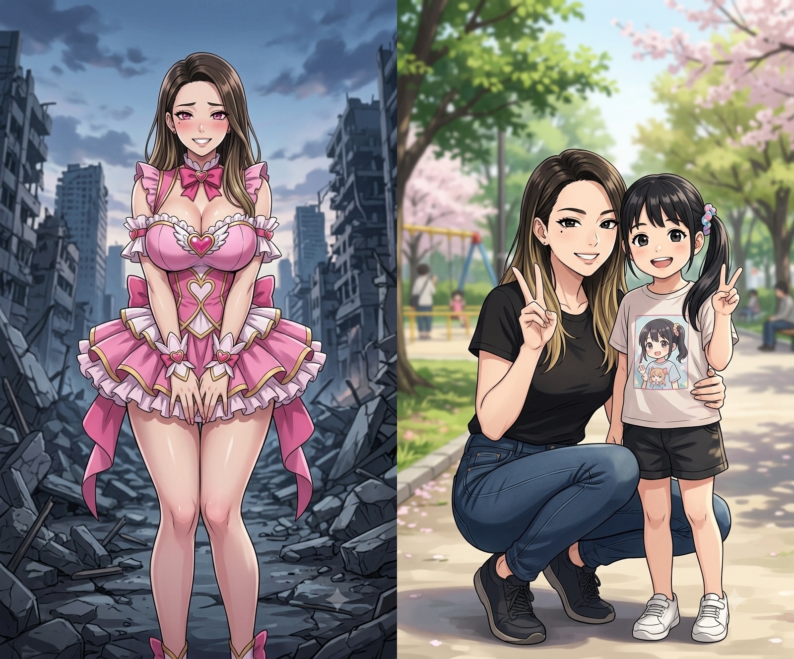 元ヤンママは魔法少女！？