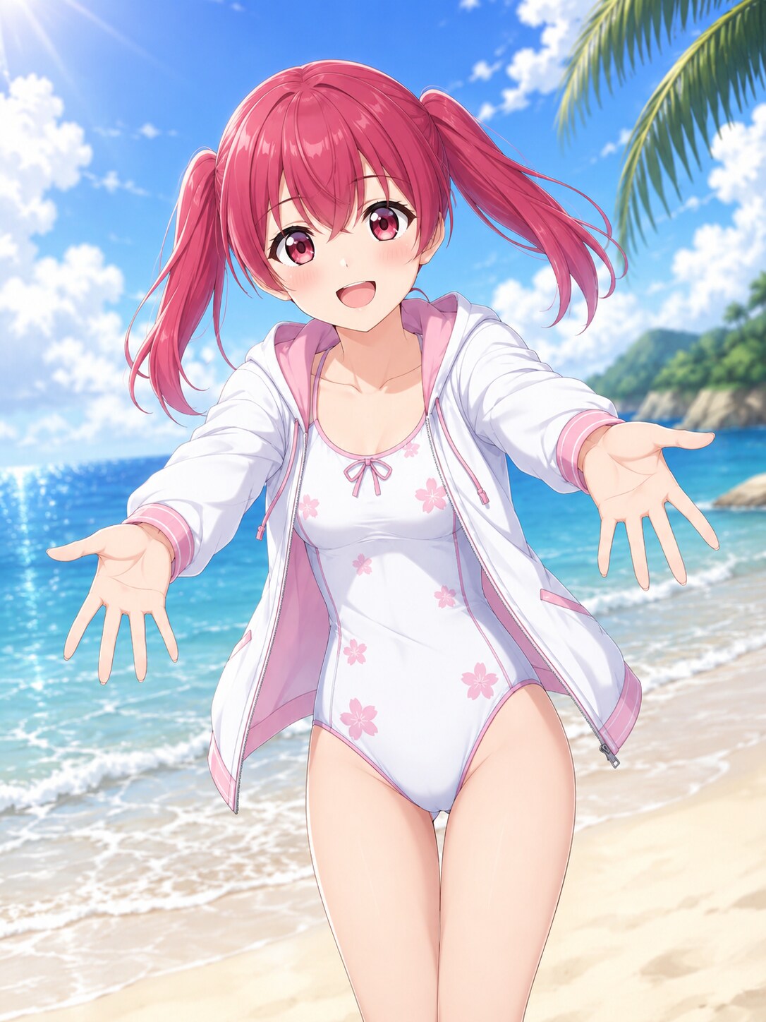 水着で変身！桜木カナ