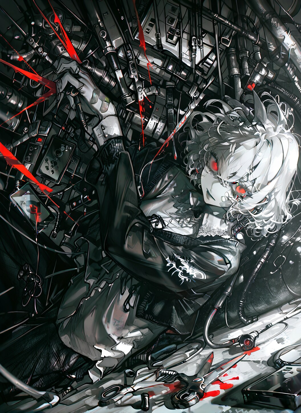 鋏はまだかけない | の人気AIイラスト・グラビア