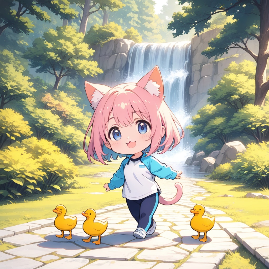 おはようにゃん | の人気AIイラスト・グラビア