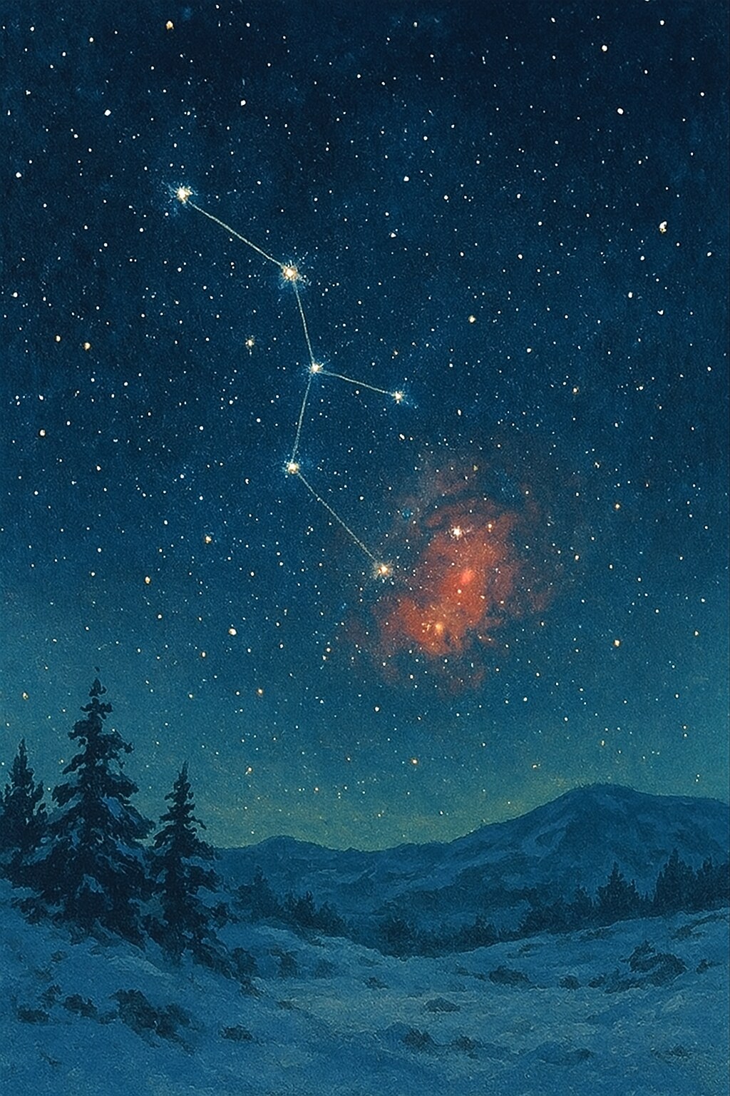 2月 オリオン座 M42