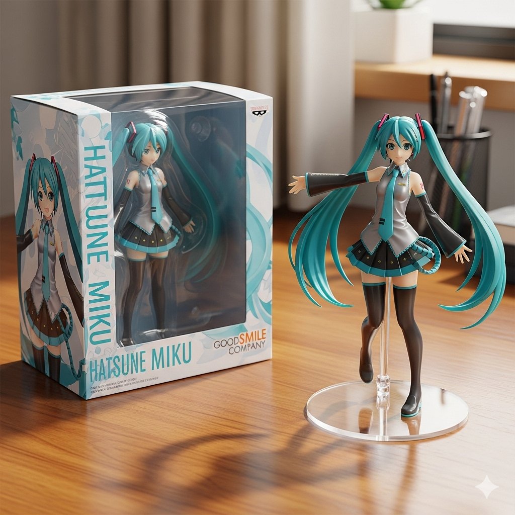 初音ミクのフィギュア | の人気AIイラスト・グラビア