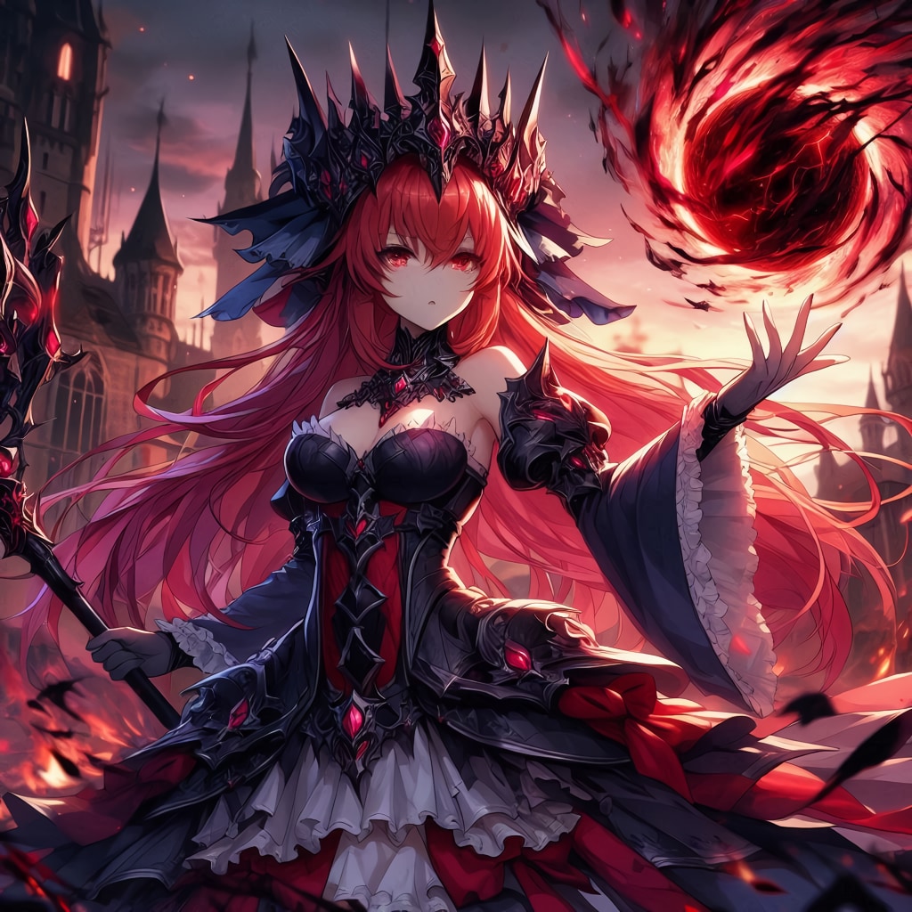 【10号】魔女王1 | の人気AIイラスト・グラビア