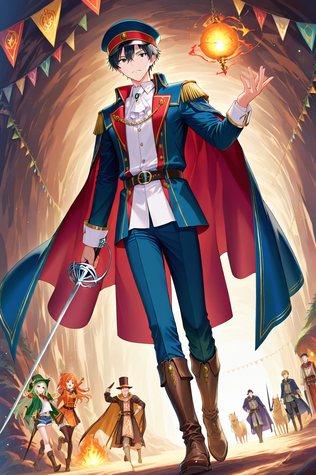 若い男性魔法戦士26.6.1