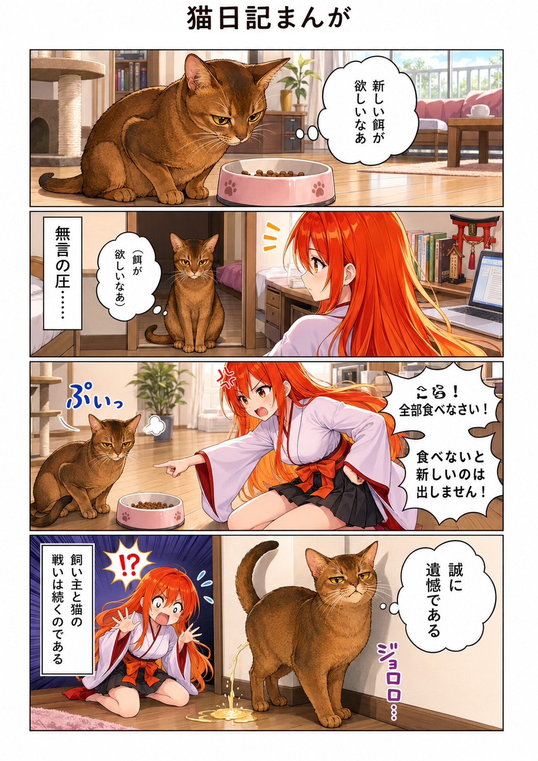 猫と一緒　おまけ