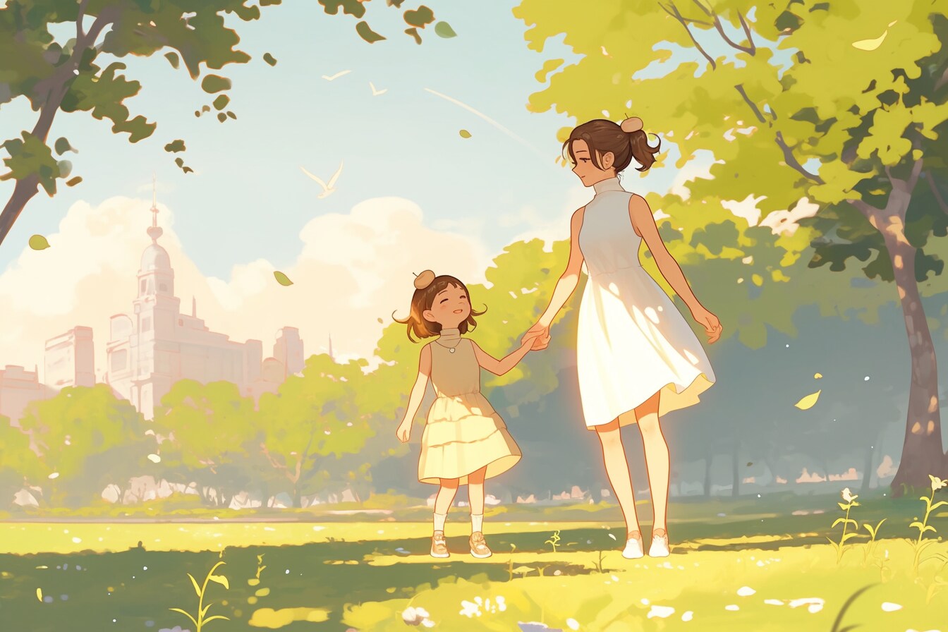 母と娘455 | の人気AIイラスト・グラビア
