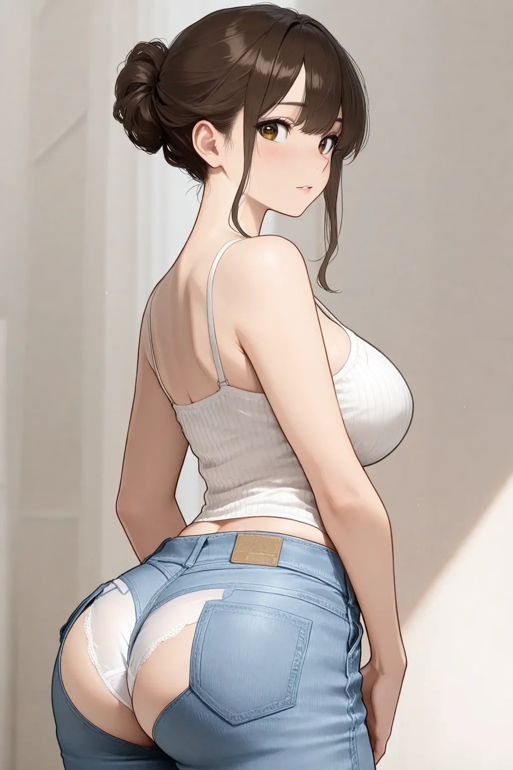 57000いいねの不思議なエロ尻