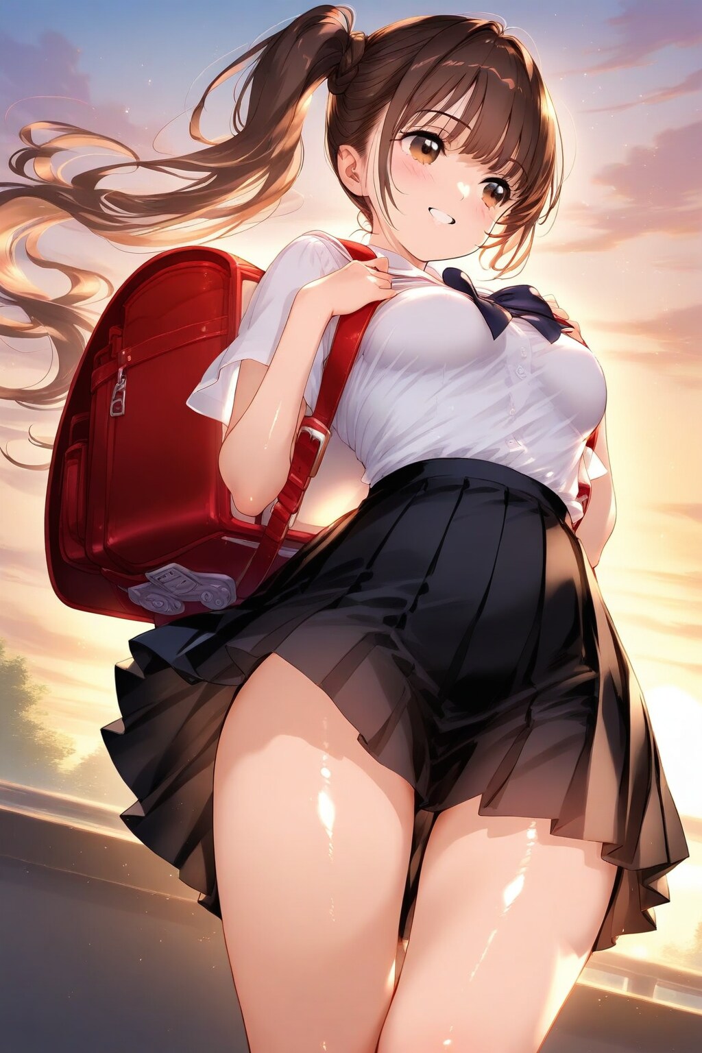 サイドポニー