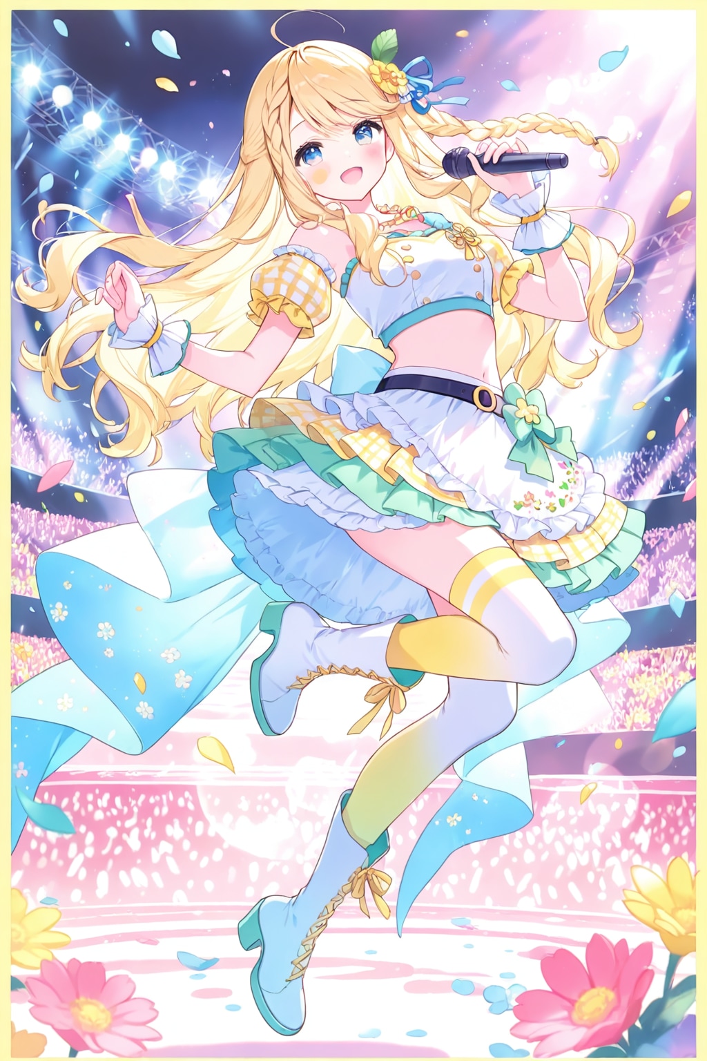 ちひお組スカート衣装の織江ちゃん