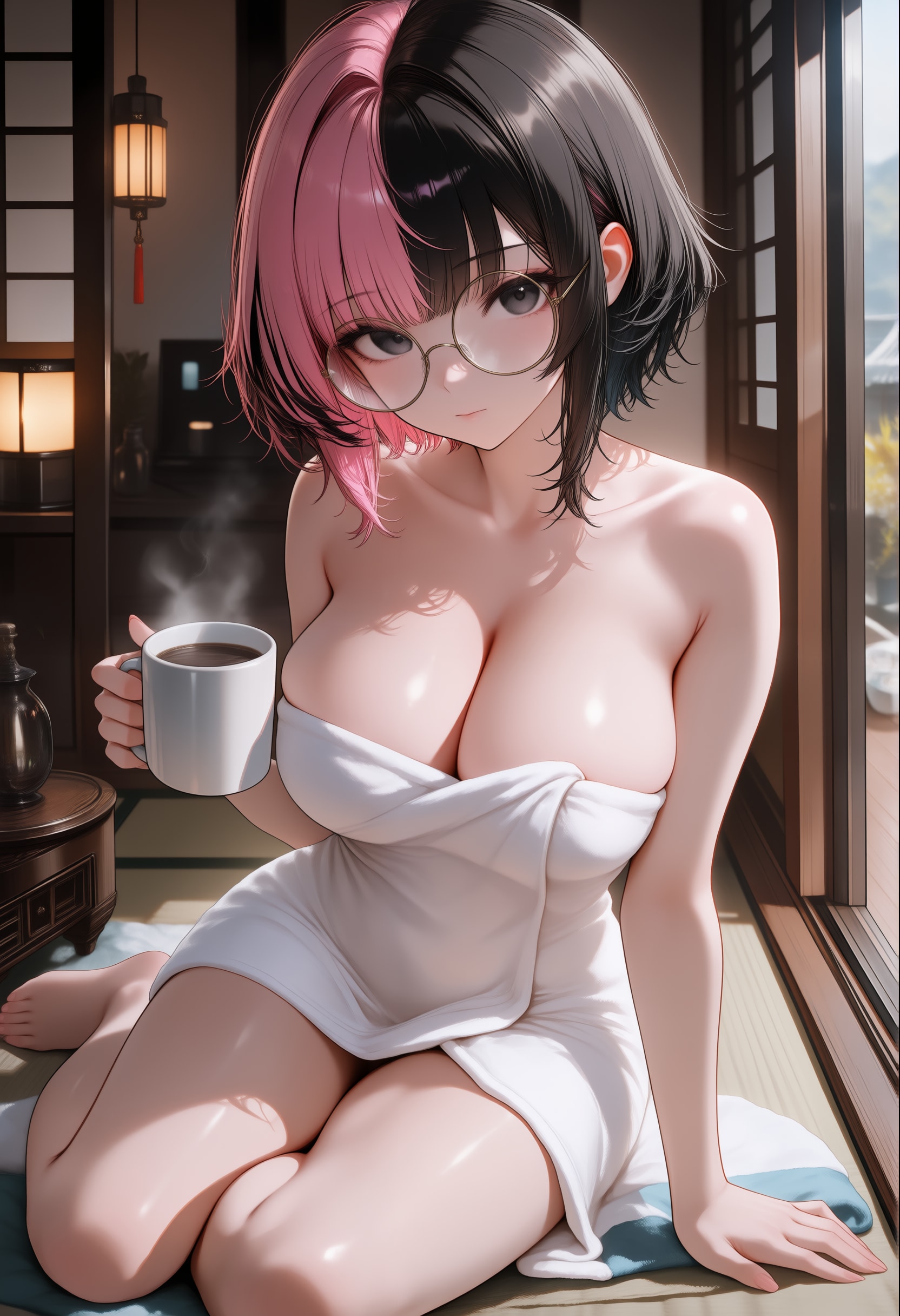 ちょっと、ここで涼もう