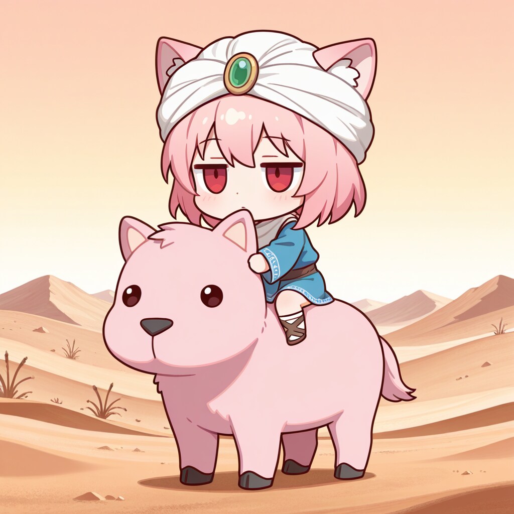 謎ラクダと砂漠旅 | の人気AIイラスト・グラビア