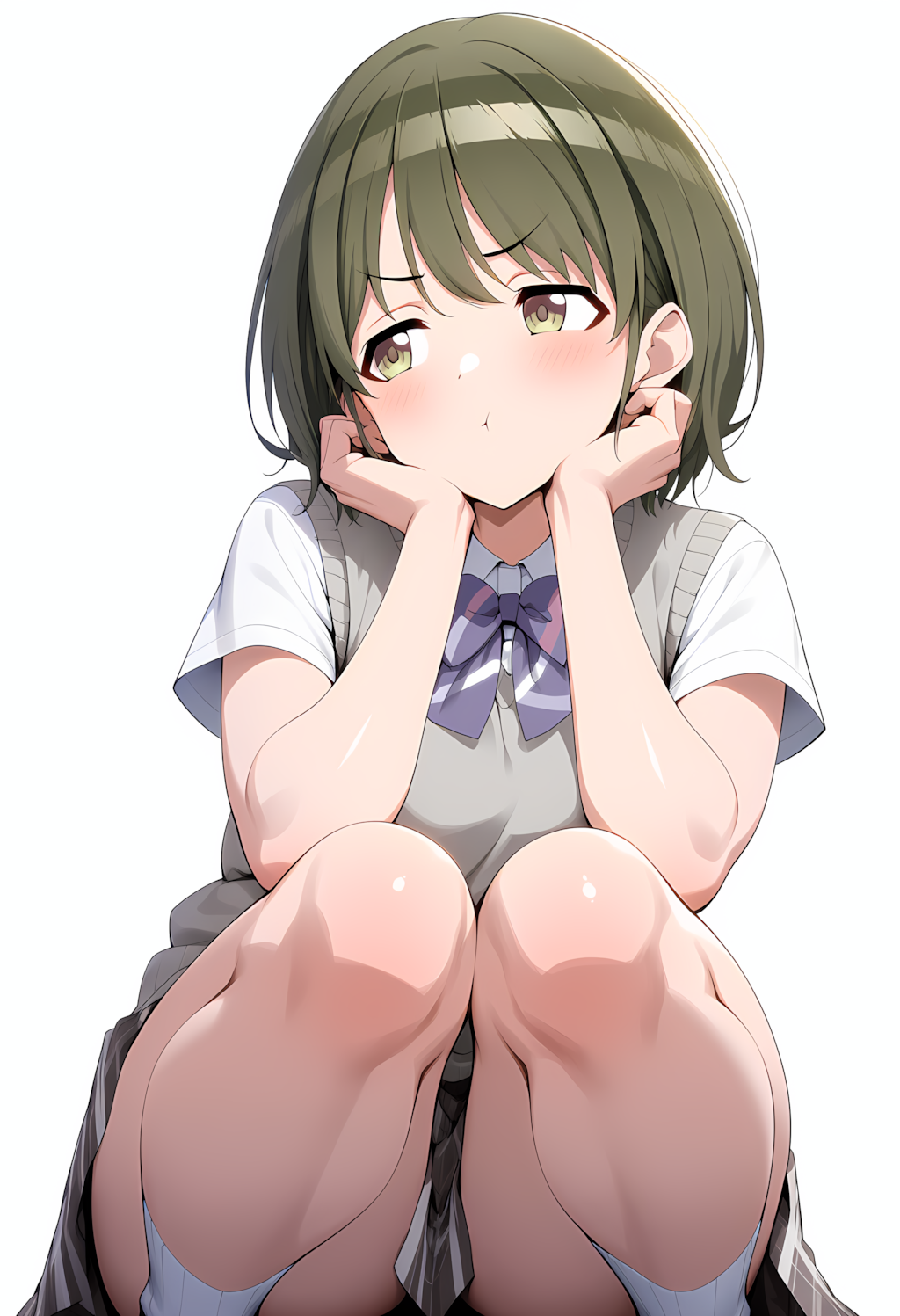 制服の七草にちか②