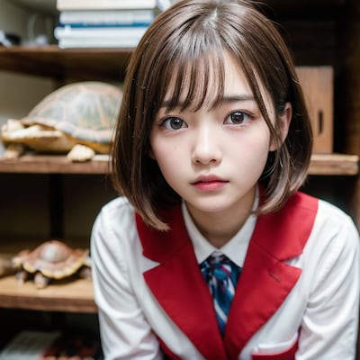 亀大好きっ娘ちゃん