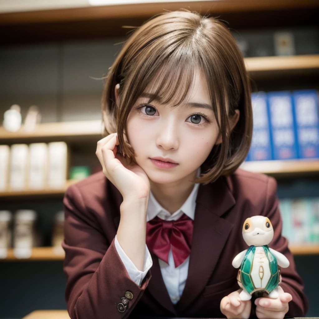 亀大好きっ娘ちゃん