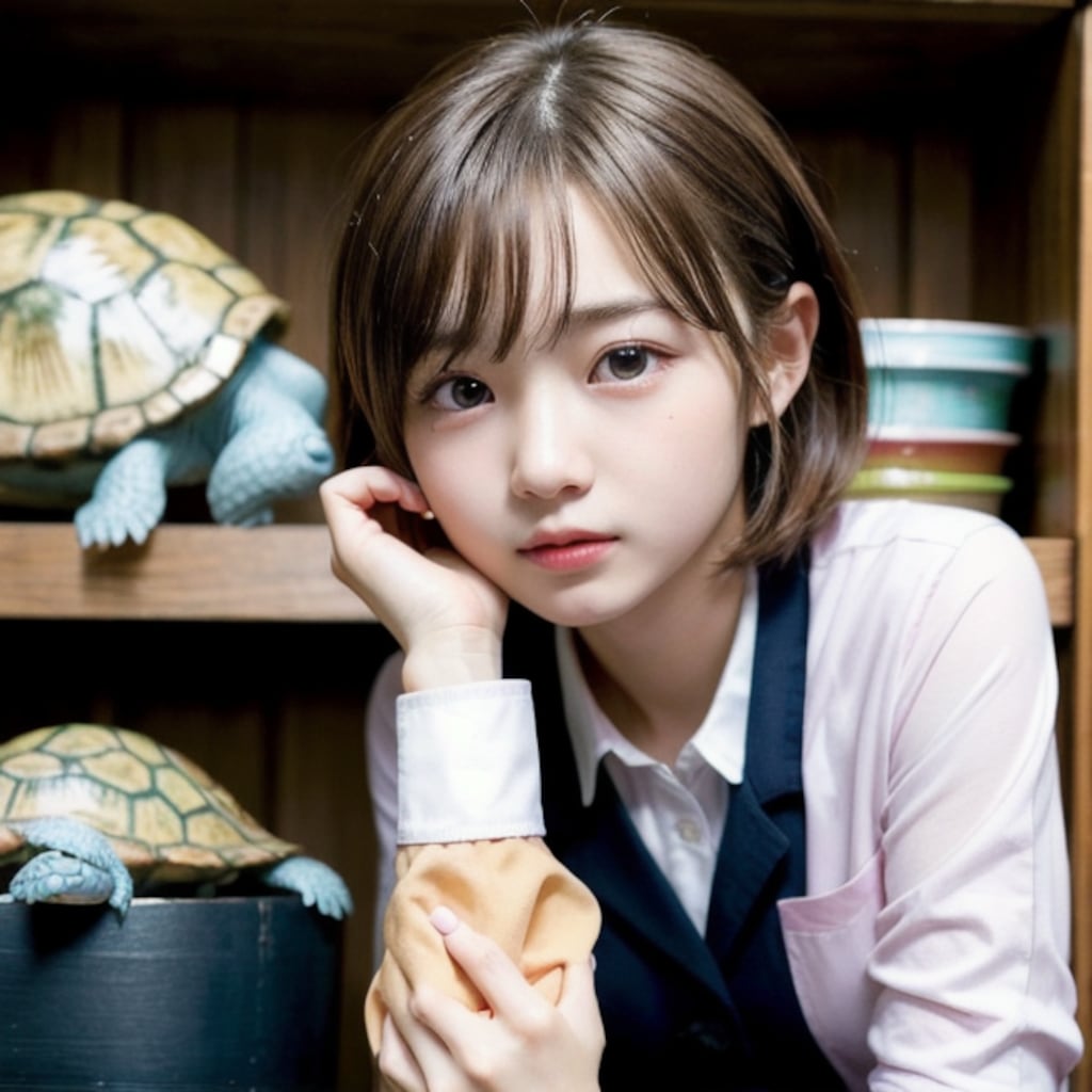 亀大好きっ娘ちゃん